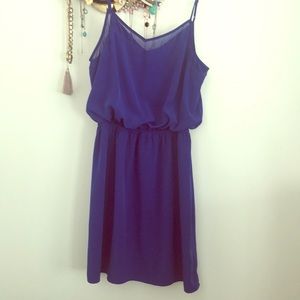 Express Blue Dress Sz extra Small